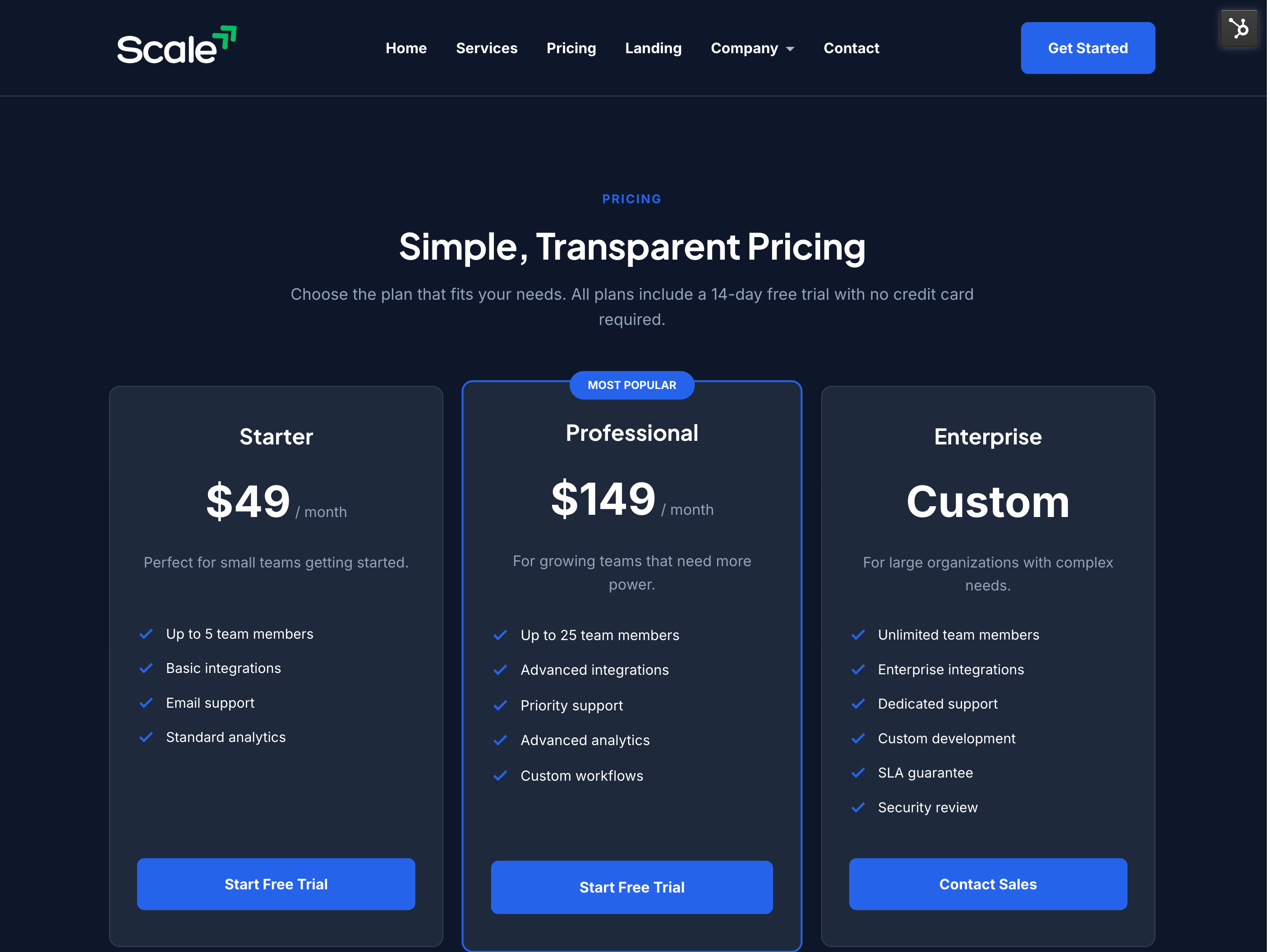 Conversion-first sections & modules